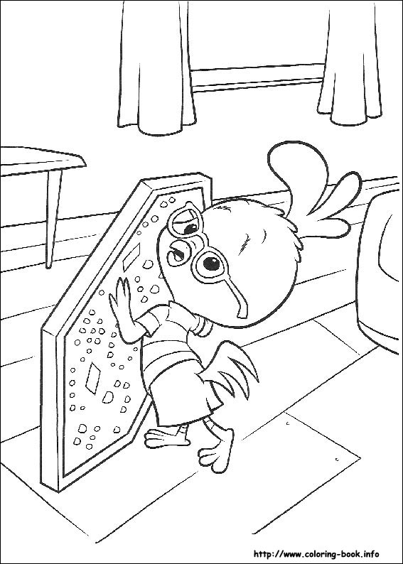 Chicken Little coloring picture